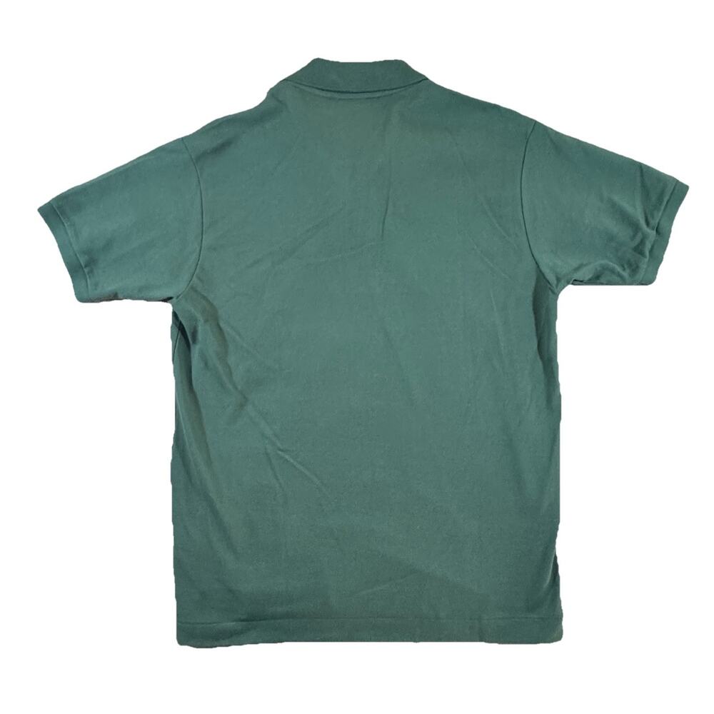 Lacoste Green Polo Shirt Men’s Size 4 Medium Classic Crocodile Logo Cotton Pique - Picture 13 of 13